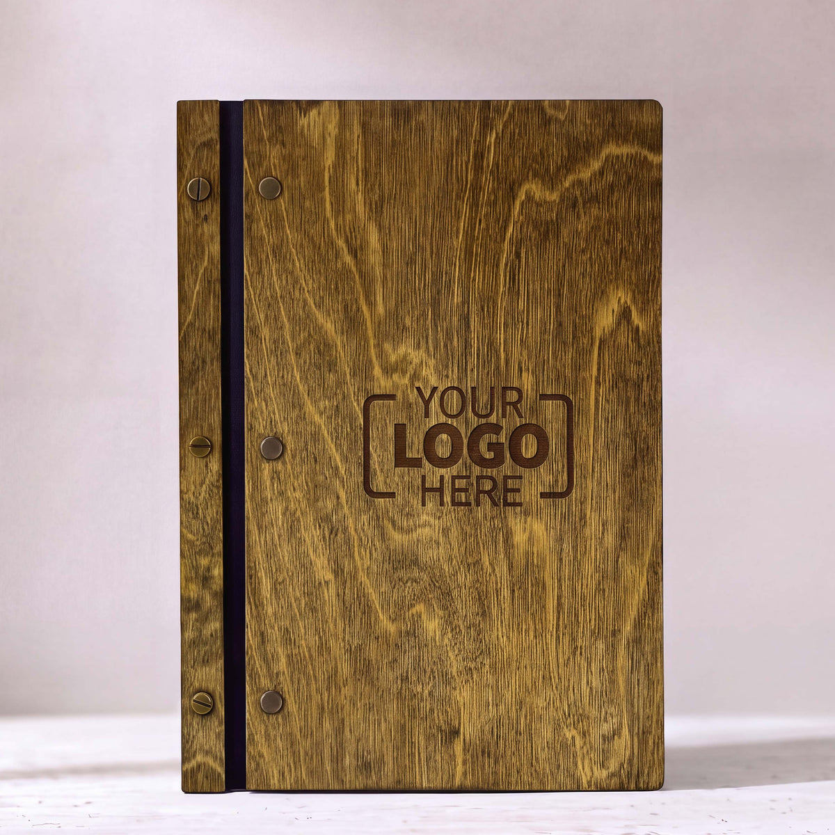 M-Book Wooden Menu (A4) | 210x300mm | 8.30″ x 11.70″