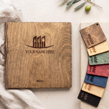 MENOO SAMPLES | WOODEN MENU SAMPLES