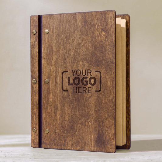 M-BOOK (A4 LETTER SIZE) | 210X300MM | 8.5" X 11" | WOODEN MENU