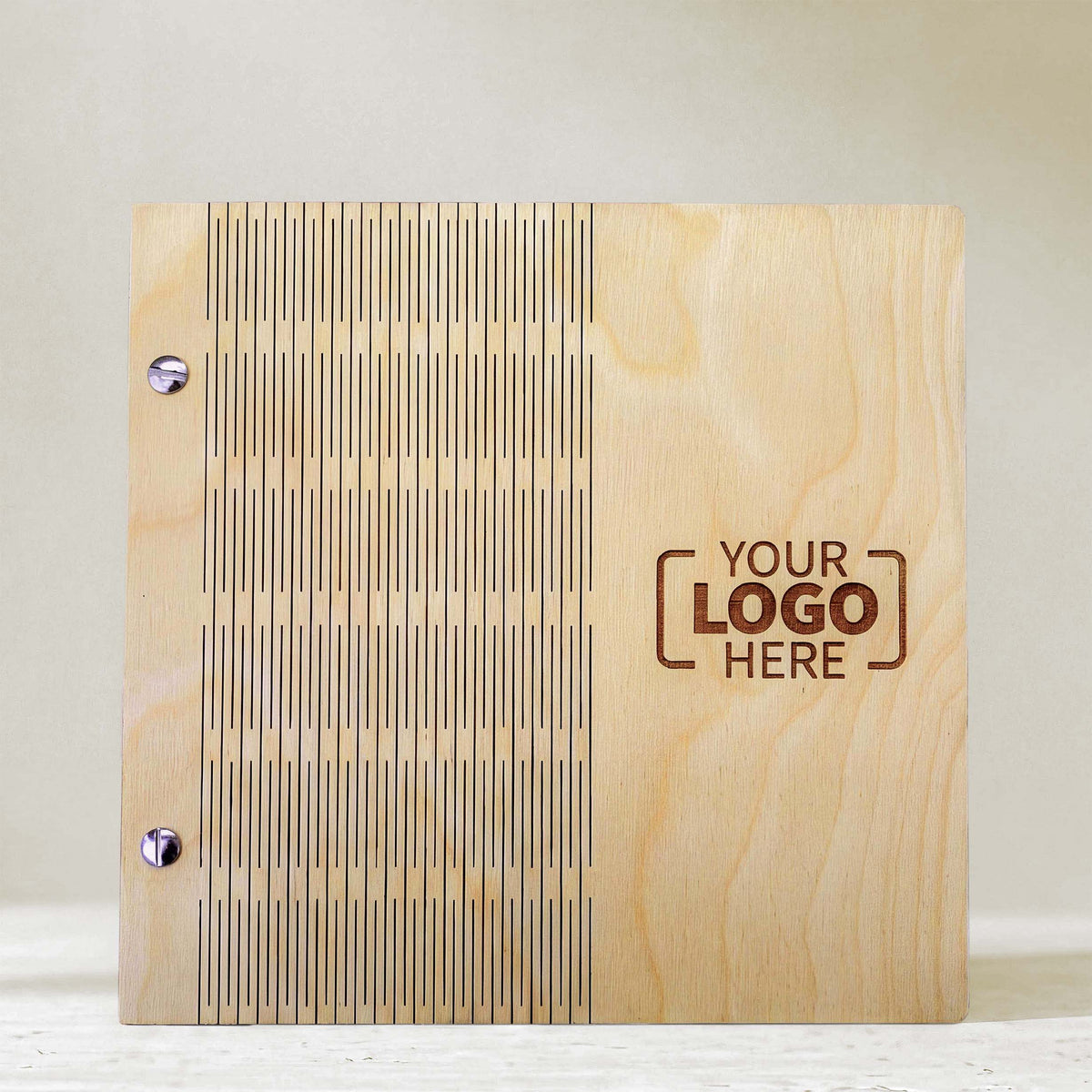 M-FLIP | 200X200MM | 8" X 8" | WOODEN MENU