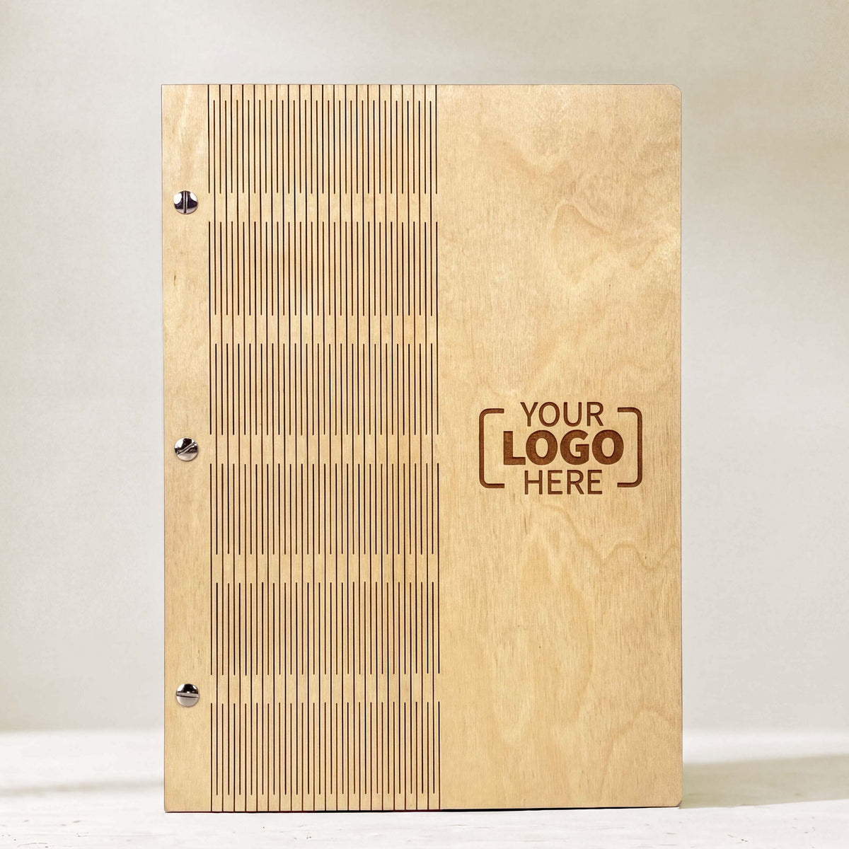 M-FLIP (A4 LETTER SIZE) | 210X300MM | 8.5" X 11" | WOODEN MENU