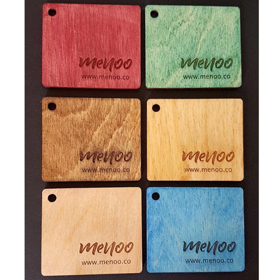 Wooden Menoo Sample 200x200mm (7.90″ x 7.90″)